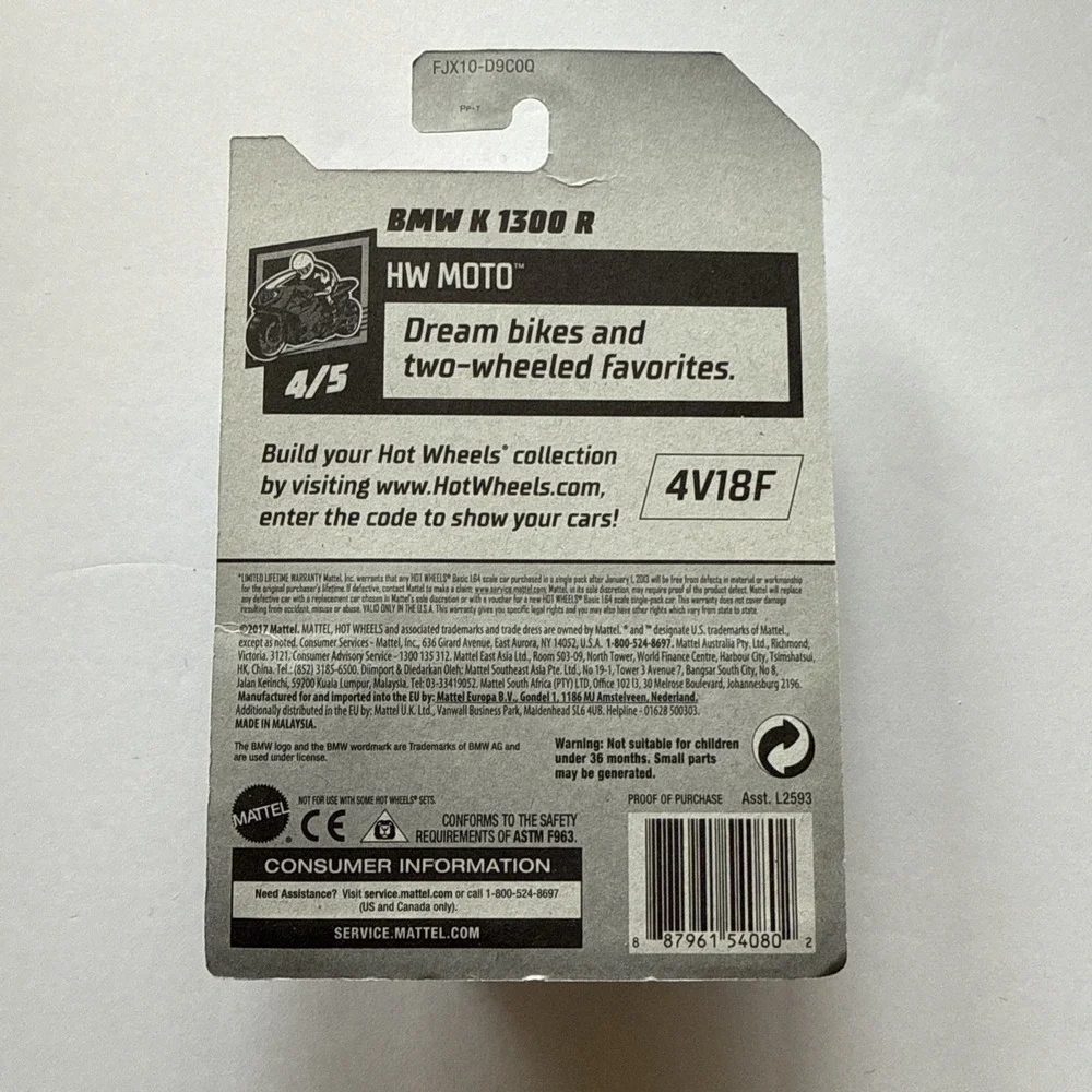 Hot Wheels‎ 2017 HW MOTO Complete Set Factory Sealed